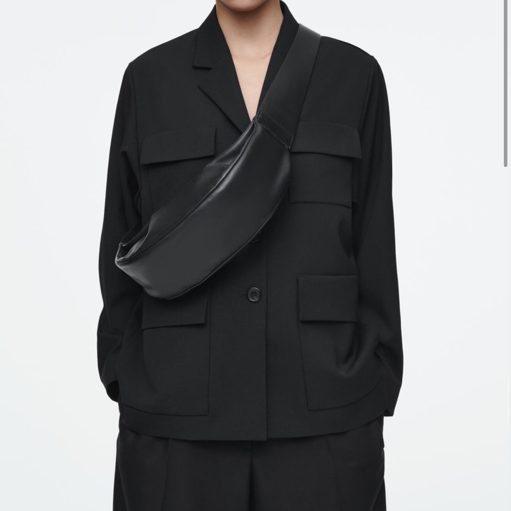 Black Crossbody Bag. COS. Excellent condition.